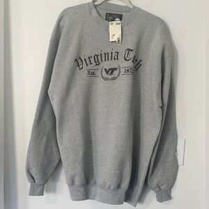 Virginia Tech Vintage 90’s Collegiate Crewneck Heavy Sweatshirt XL